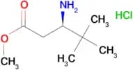 (R)-METHYL 3-AMINO-4,4-DIMETHYLPENTANATE HCL