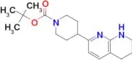 TERT-BUTYL 4-(5,6,7,8-TETRAHYDRO-1,8-NAPHTHYRIDIN-2-YL)PIPERIDINE-1-CARBOXYLATE