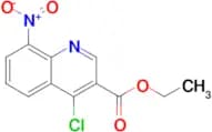ETHYL 4-CHLORO-8-NITROQUINOLINE-3-CARBOXYLATE