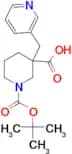 1-[(TERT-BUTYL)OXYCARBONYL]-3-PYRIDIN-3-YLMETHYLPIPERIDINE-3-CARBOXYLIC ACID