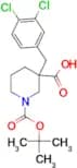 1-[(TERT-BUTYL)OXYCARBONYL]-3-(3,4-DICHLOROBENZYL)PIPERIDINE-3-CARBOXYLIC ACID