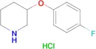 3-(4-FLUOROPHENOXY)PIPERIDINE HCL