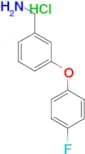 3-(4-FLUOROPHENOXY)BENZYLAMINE HCL