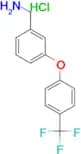 3-[4-(TRIFLUOROMETHYL)PHENOXY]BENZYLAMINE HCL
