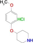 4-(4-METHOXYPHENOXY)PIPERIDINE HCL