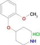 4-(2-METHOXYPHENOXY)PIPERIDINE HCL