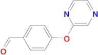4-(PYRAZIN-2-YLOXY)BENZALDEHYDE
