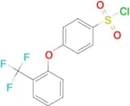 4-[2-(TRIFLUOROMETHYL)PHENOXY]BENZENESULFONYL CHLORIDE