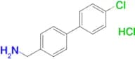 4-(4-CHLOROPHENYL)BENZYLAMINE HCL