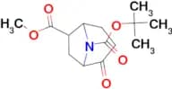8-N-BOC  2-OXO-8-AZABICYCLO[3.2.1]OCTANE-6-CARBOXYLIC ACID METHYL ESTER