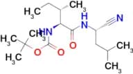 TERT-BUTYL (2S,3S)-1-((S)-1-CYANO-3-METHYLBUTYLAMINO)-3-METHYL-1-OXOPENTAN-2-YLCARBAMATE