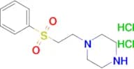 1-(2-BENZENESULFONYL-ETHYL)PIPERAZINE 2HCL