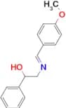 (E)-2-(4-METHOXYBENZYLIDENEAMINO)-1-PHENYLETHANOL