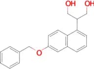 2-(6-(BENZYLOXY)NAPHTHALEN-1-YL)PROPANE-1,3-DIOL