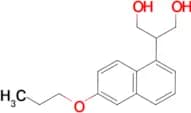 2-(6-PROPOXYNAPHTHALEN-1-YL)PROPANE-1,3-DIOL