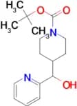 TERT-BUTYL 4-(HYDROXY(PYRIDIN-2-YL)METHYL)PIPERIDINE-1-CARBOXYLATE