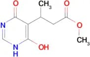 METHYL 3-(4,6-DIHYDROXYPYRIMIDIN-5-YL)BUTANOATE