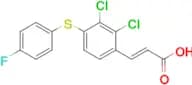 (E)-3-(2,3-DICHLORO-4-(4-FLUOROPHENYLTHIO)PHENYL)ACRYLIC ACID