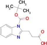 3-(1-BOC-1H-BENZO[D]IMIDAZOL-2-YL)PROPANOIC ACID