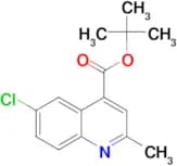 TERT-BUTYL 6-CHLORO-2-METHYLQUINOLINE-4-CARBOXYLATE