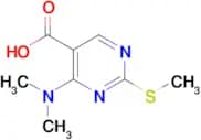4-(DIMETHYLAMINO)-2-(METHYLTHIO)PYRIMIDINE-5-CARBOXYLIC ACID