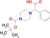 2-{4-[(TERT-BUTYL)OXYCARBONYL]PIPERAZINYL}-2-PHENYLACETIC ACID