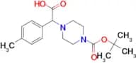 2-{4-[(TERT-BUTYL)OXYCARBONYL]PIPERAZINYL}-2-(4-METHYLPHENYL)ACETIC ACID