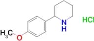 2-(4-METHOXYPHENYL)PIPERIDINE HCL