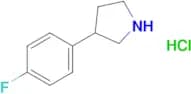 3-(4-FLUOROPHENYL)PYRROLIDINE HYDROCHLORIDE