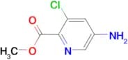 METHYL 5-AMINO-3-CHLOROPYRIDINE-2-CARBOXYLATE