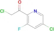 2-CHLORO-1-(5-CHLORO-3-FLUOROPYRIDIN-2-YL)ETHANONE