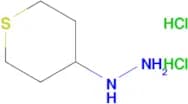 1-(TETRAHYDRO-2H-THIOPYRAN-4-YL)HYDRAZINE 2HCL