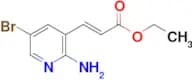 (E)-ETHYL 3-(2-AMINO-5-BROMOPYRIDIN-3-YL)ACRYLATE