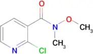 2-CHLORO-N-METHOXY-N-METHYLNICOTINAMIDE