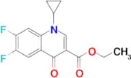 ETHYL 1-CYCLOPROPYL-6,7-DIFLUORO-4-OXO-1,4-DIHYDROQUINOLINE-3-CARBOXYLATE