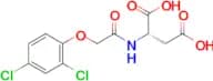 ASPARTIC ACID, N-((2,4-DICHLOROPHENOXY)ACETYL)-, L-