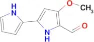 4-METHOXY-1H,1’H-2,2′-BIPYRROLE-5-CARBALDEHYDE