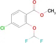 METHYL 4-CHLORO-2-DIFLUOROMETHOXYBENZOATE