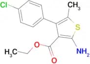ethyl 2-amino-4-(4-chlorophenyl)-5-methylthiophene-3-carboxylate