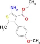 ethyl 2-amino-4-(4-methoxyphenyl)-5-methylthiophene-3-carboxylate