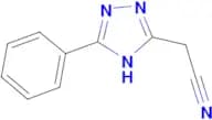 (5-phenyl-4H-1,2,4-triazol-3-yl)acetonitrile