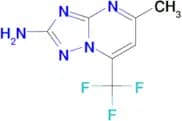 5-methyl-7-(trifluoromethyl)[1,2,4]triazolo[1,5-a]pyrimidin-2-amine