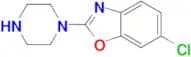 6-chloro-2-piperazin-1-yl-1,3-benzoxazole