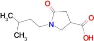 1-(3-methylbutyl)-5-oxopyrrolidine-3-carboxylic acid