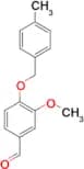 3-methoxy-4-[(4-methylbenzyl)oxy]benzaldehyde