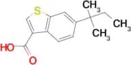 6-(1,1-dimethylpropyl)-1-benzothiophene-3-carboxylic acid