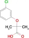 2-(3-chlorophenoxy)-2-methylpropanoic acid