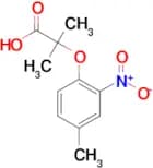 2-methyl-2-(4-methyl-2-nitrophenoxy)propanoic acid