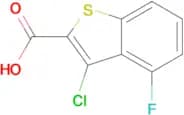 3-chloro-4-fluoro-1-benzothiophene-2-carboxylic acid