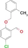 5-chloro-2-[(2-methylbenzyl)oxy]benzaldehyde